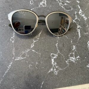 Dior Black and Silver Sunglasses